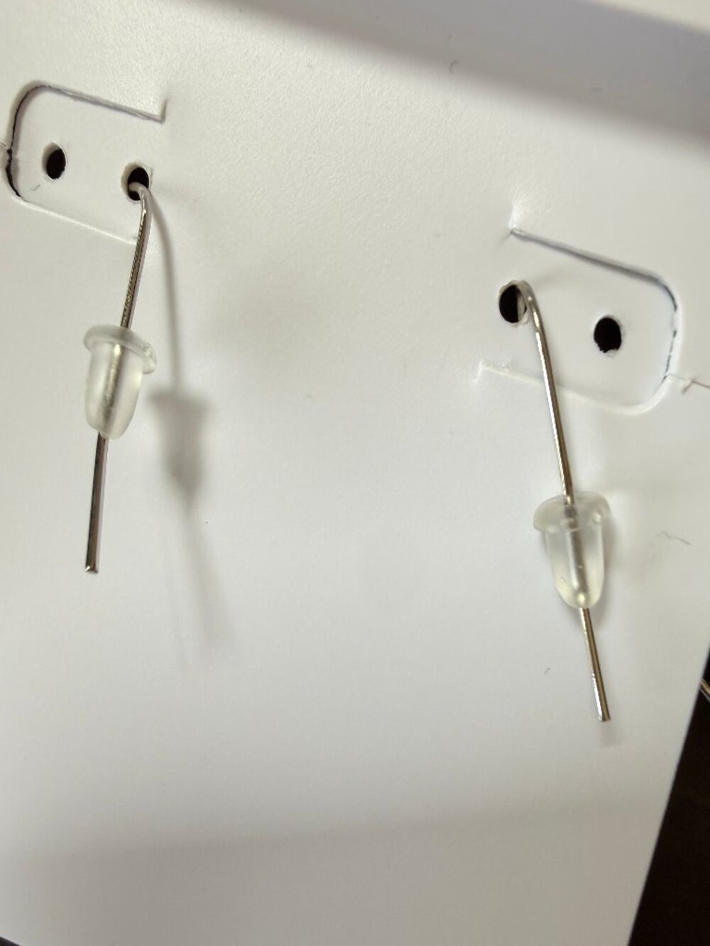 Kendra Scott Sophee Crystal Drop Earrings Silver Rhodium Plated White Crystals - Picture 5 of 5